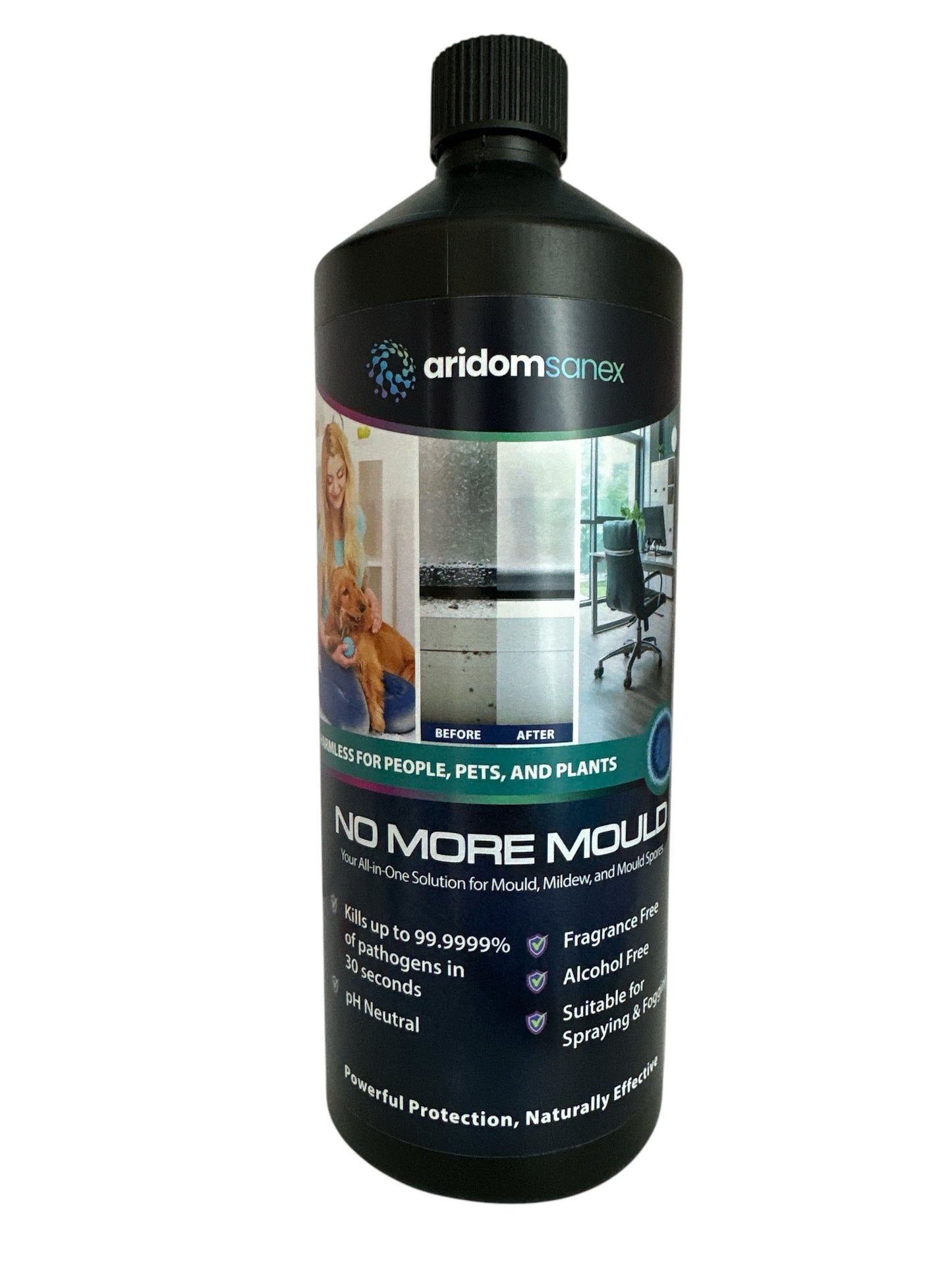 No More Mould – Fast-Acting Mould Remover Spray- 1L Refill