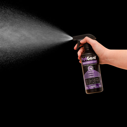 Antiseptic & Sanitising Spray 500 ml (PK 12) for Pets & Animals VetGard – Veterinary-Grade Wound & Hygiene Care (Alcohol-Free, Non-Toxic)